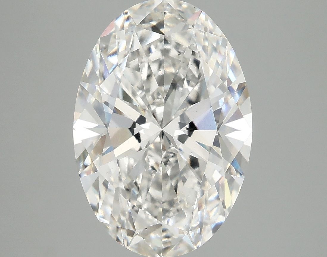 4.10 ct. oval Lab Grown Diamond front image