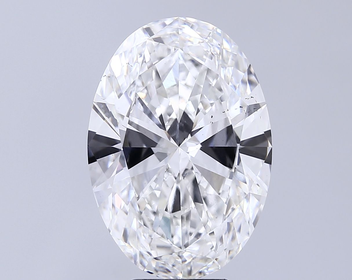 8.01 ct. oval Lab Grown Diamond front image