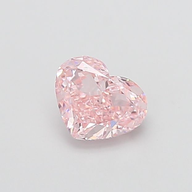 1.04 CT Fancy Intense Pink HEART