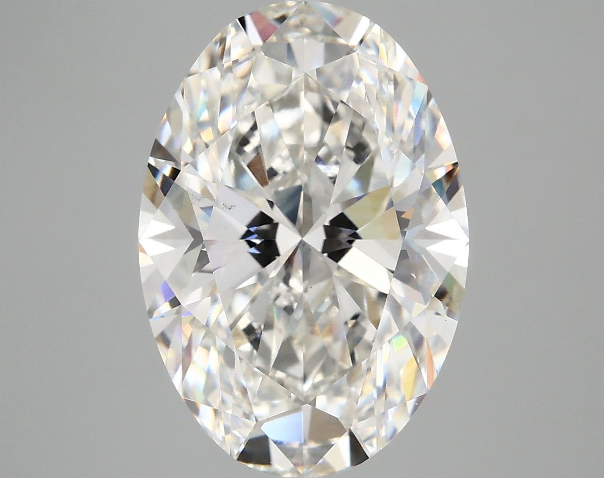 5.09 ct. oval Lab Grown Diamond front image