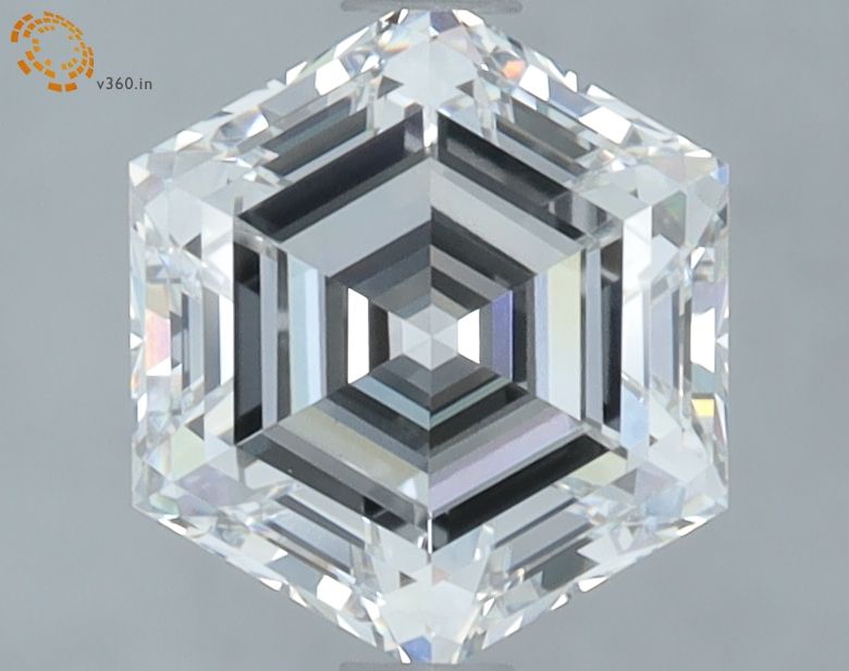 2.07 ct lab-grown Hexagonal Diamond