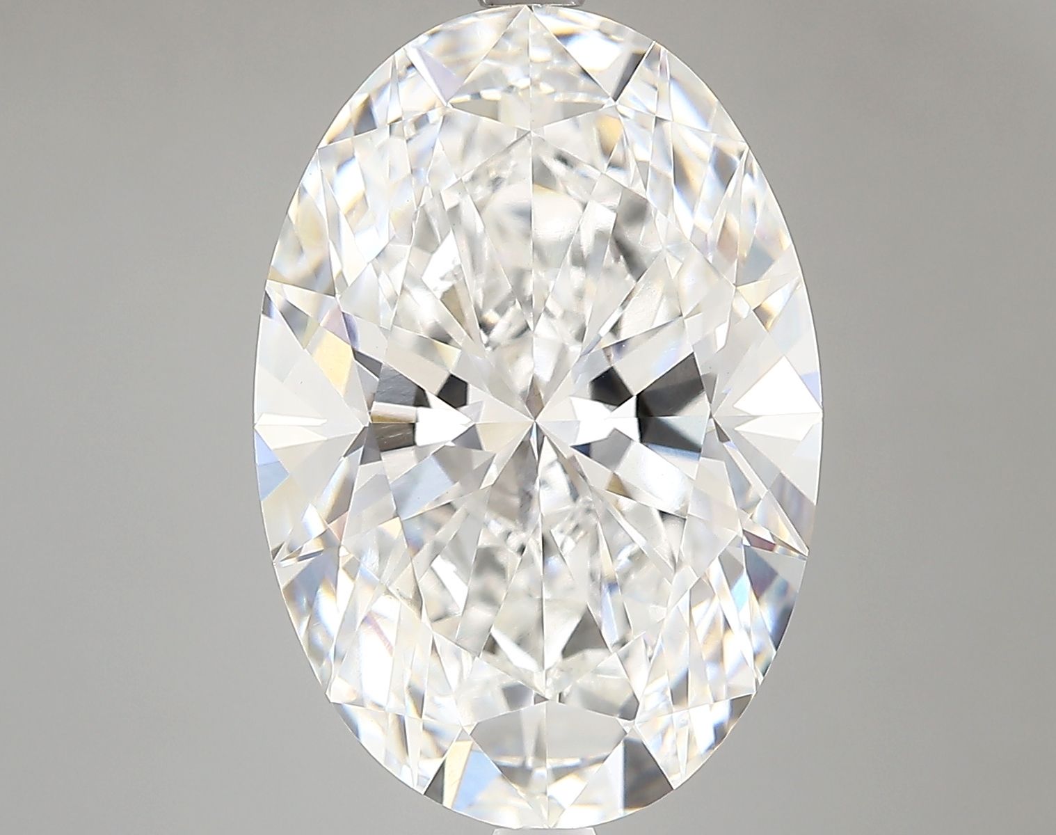 7.07 ct. oval Lab Grown Diamond front image