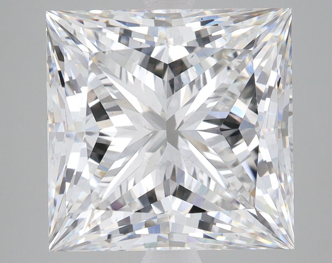 7.59 ct. princess Lab Grown Diamond front image