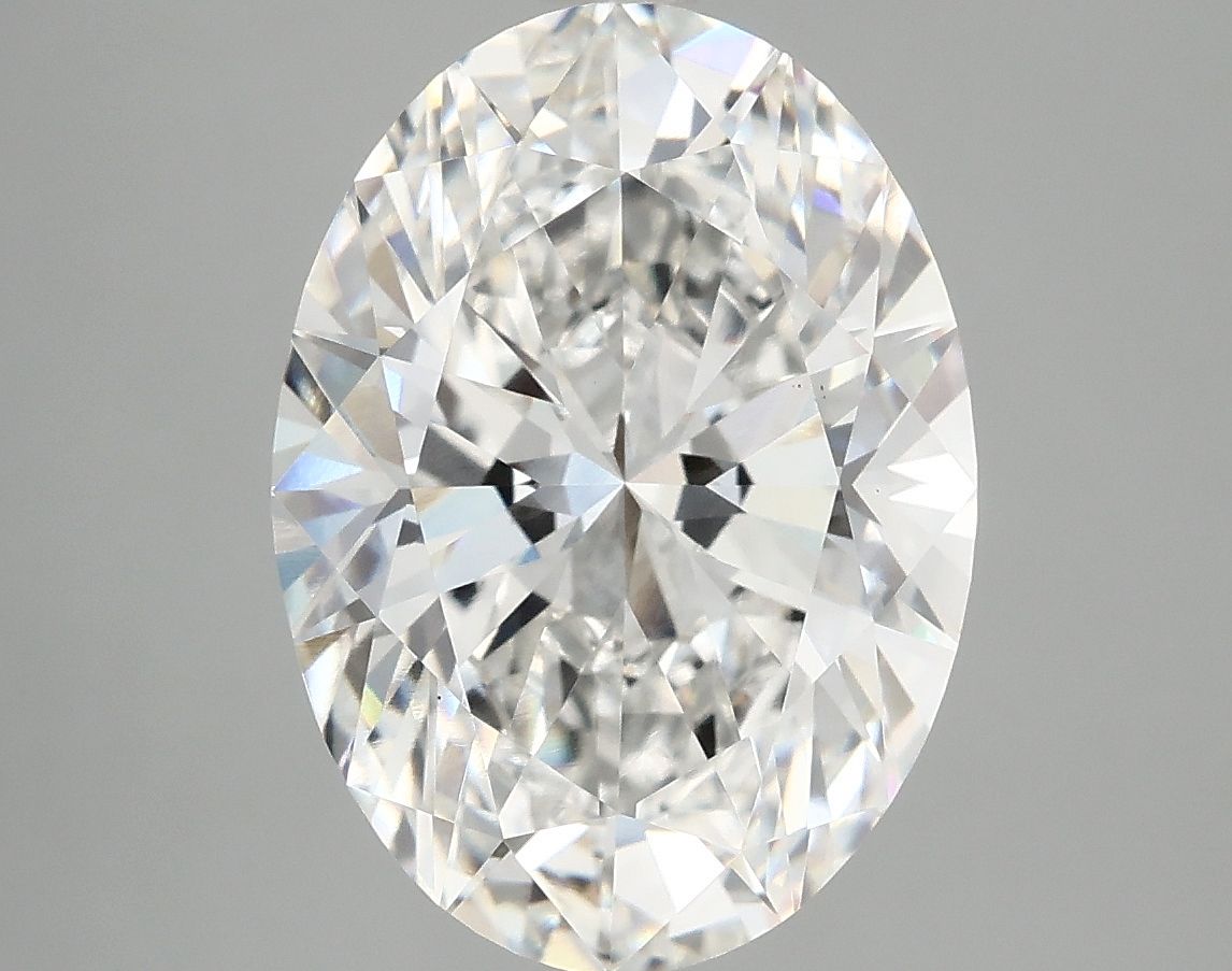 5.09 ct. oval Lab Grown Diamond front image