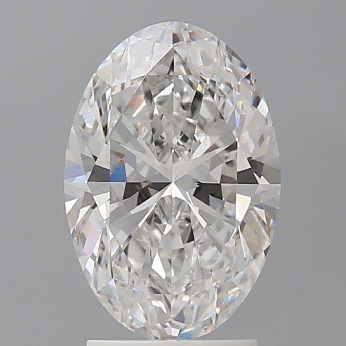 2.55 ct. oval Lab Grown Diamond front image