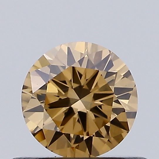 0.38 CT Fancy Brown ROUND