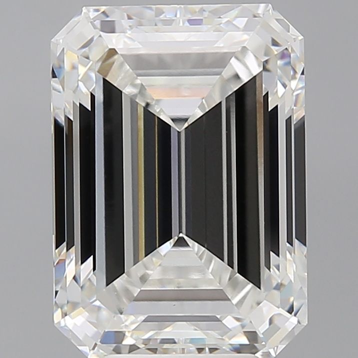6.58 ct. emerald Lab Grown Diamond front image