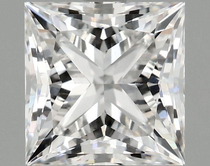 2.10 ct. princess Lab Grown Diamond front image