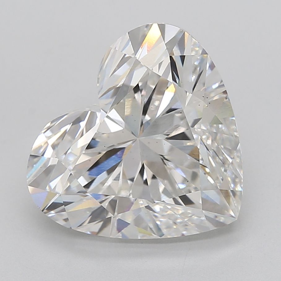 9.09 ct. heart Lab Grown Diamond front image