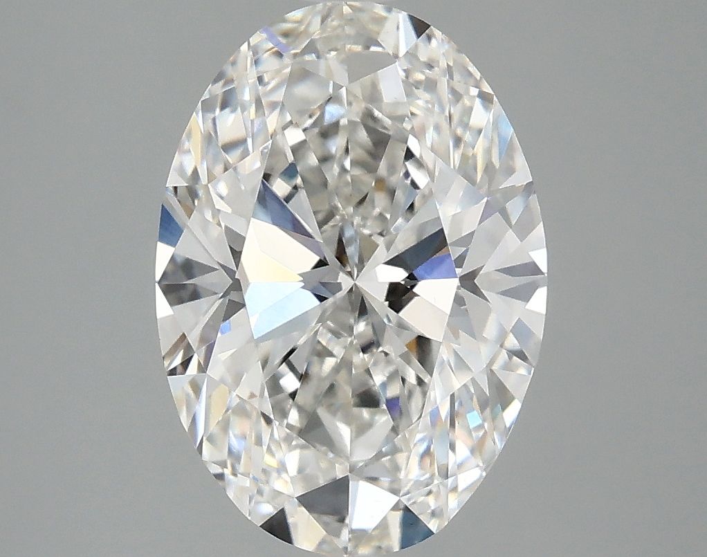 2.93 ct. oval Lab Grown Diamond front image