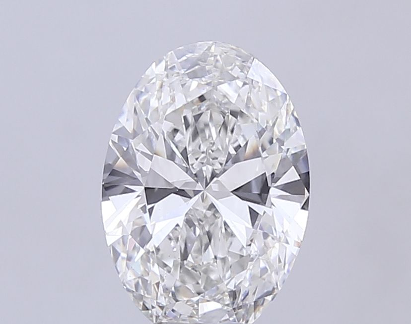 3.85 ct. oval Lab Grown Diamond front image