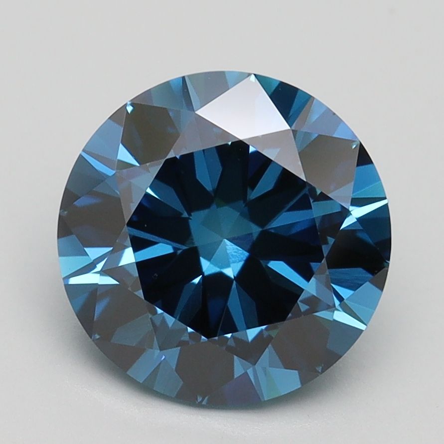 2.60 ct. round Lab Grown Diamond front image