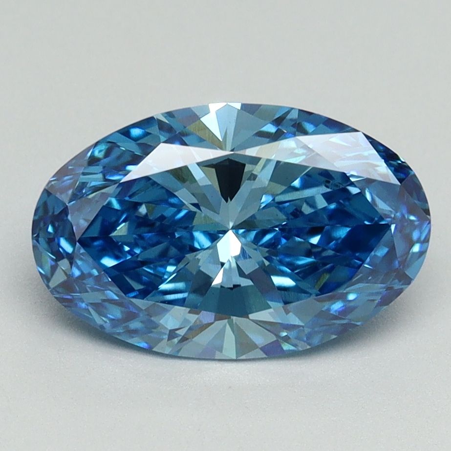 2.08 ct. oval Lab Grown Diamond front image