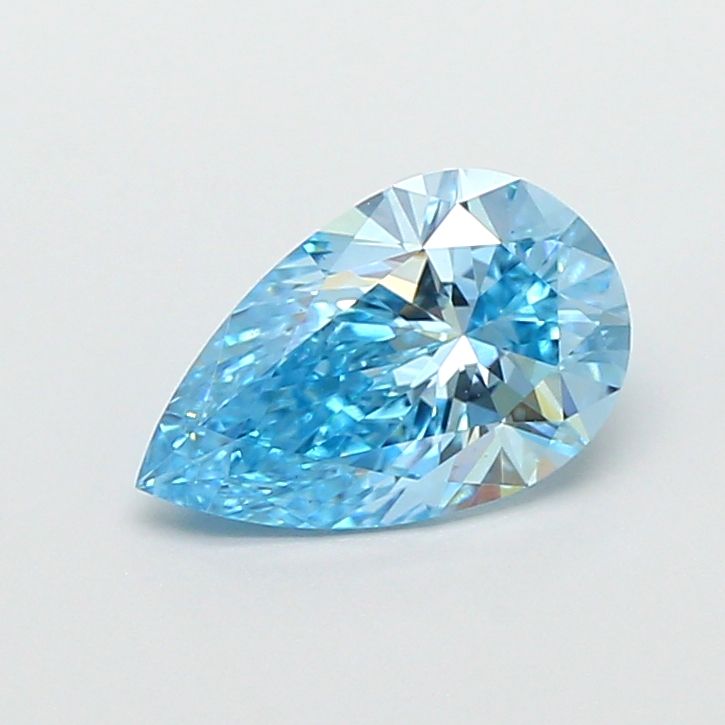 1.04 CT Fancy Vivid Blue PEAR