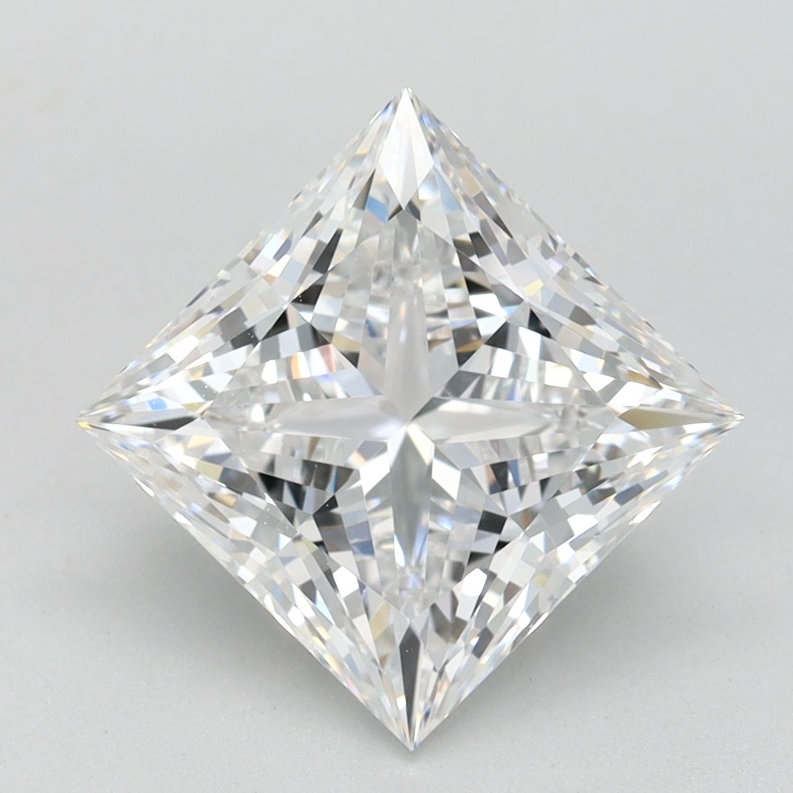 3.09 ct. princess Lab Grown Diamond front image