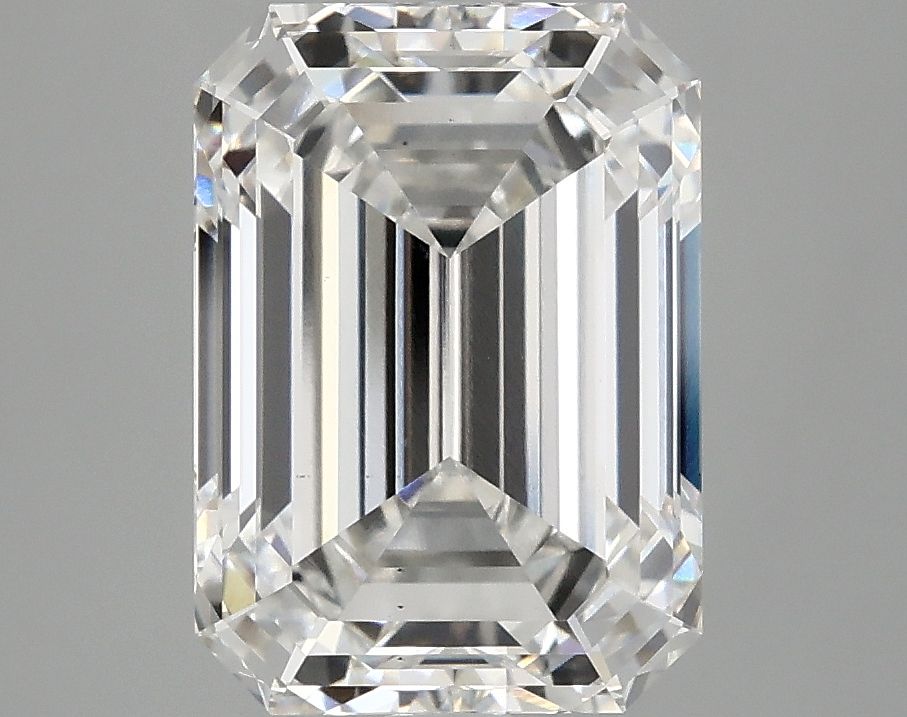 4.10 ct. emerald Lab Grown Diamond front image