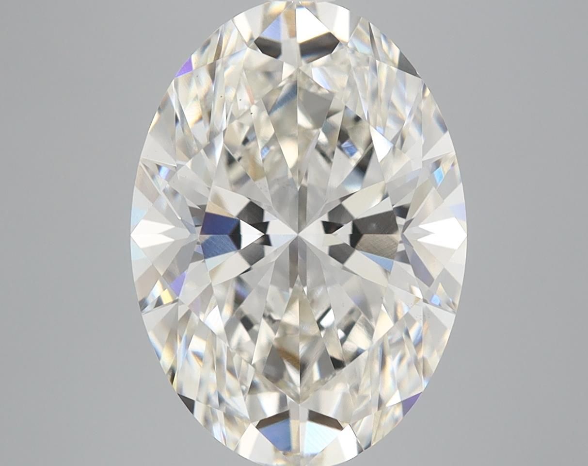 5.03 ct. oval Lab Grown Diamond front image