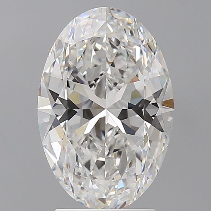 3.10 ct. oval Lab Grown Diamond front image