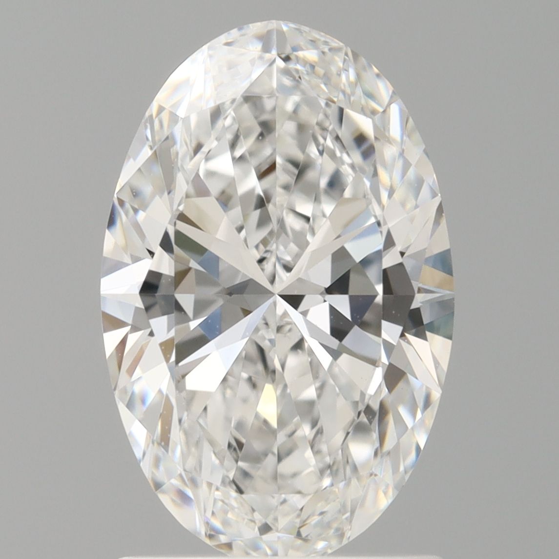 1.56 ct. oval Lab Grown Diamond front image