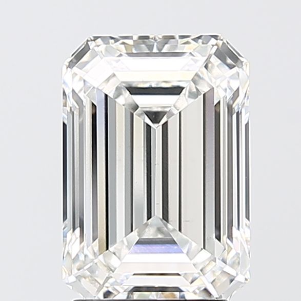 2.60 ct. emerald Lab Grown Diamond front image