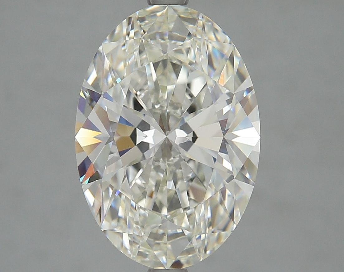 5.07 ct. oval Lab Grown Diamond front image