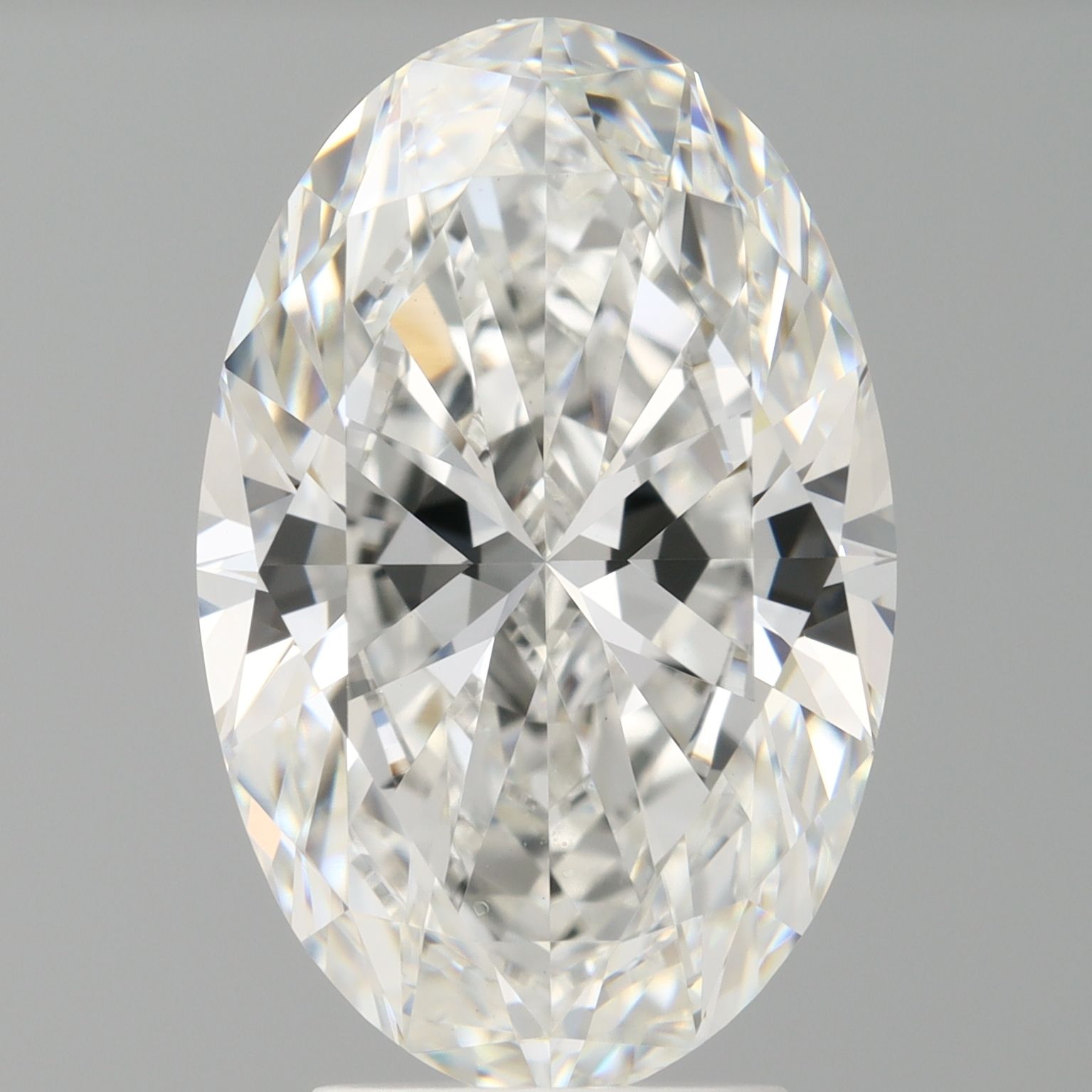 4.02 ct. oval Lab Grown Diamond front image