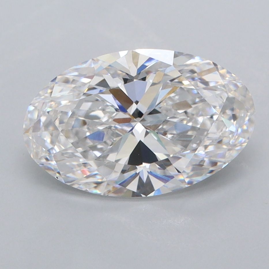 2.06 ct. oval Lab Grown Diamond front image