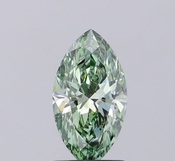 1.03 CT Fancy Vivid Green MARQUISE