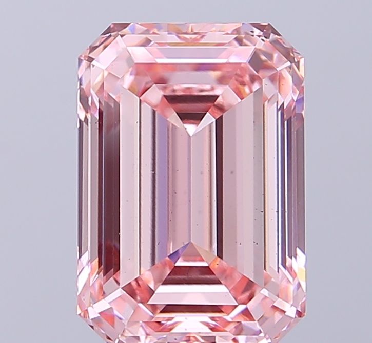 4.05 ct. emerald Lab Grown Diamond front image