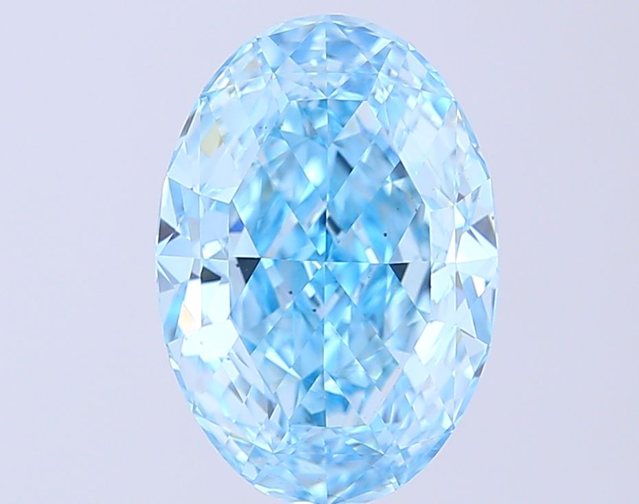 4.53 ct. oval Lab Grown Diamond front image