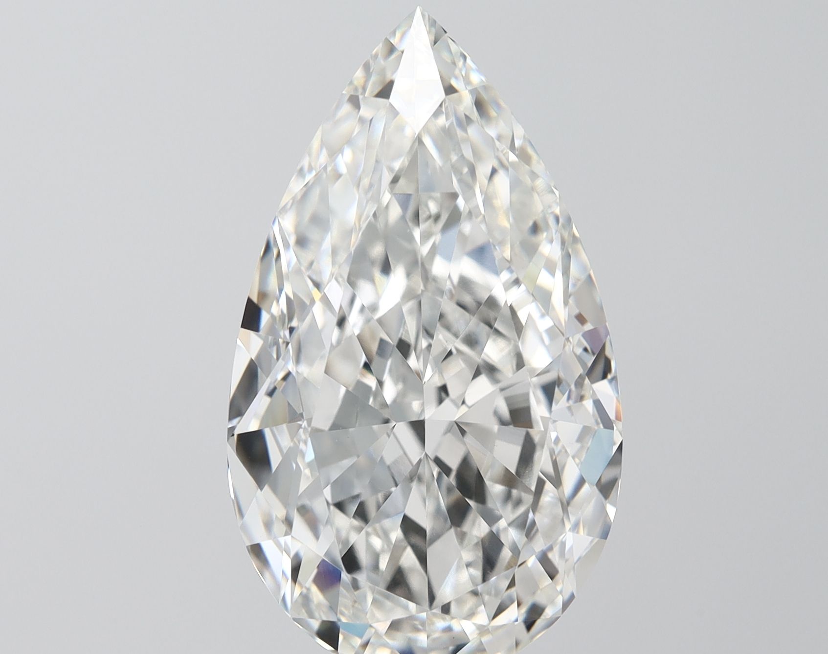 13.07 ct. pear Lab Grown Diamond front image