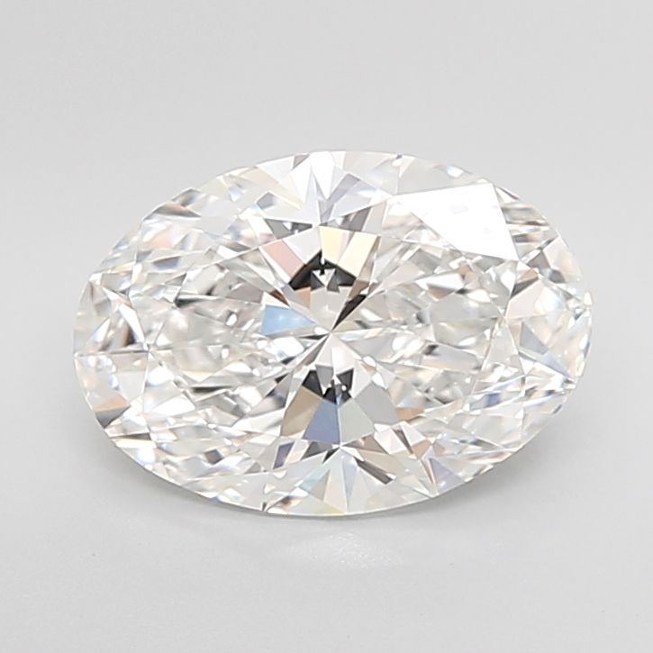 5.05 ct. oval Lab Grown Diamond front image