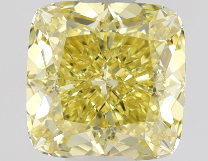 Diament 0.58 ct Fancy Intense Yellow/IF