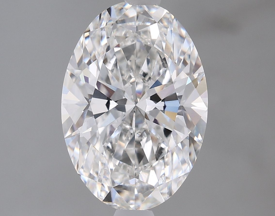 2.02 ct. oval Lab Grown Diamond front image
