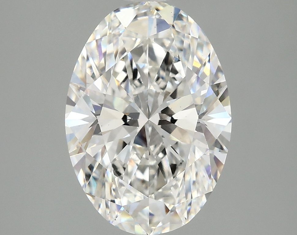 3.02 ct. oval Lab Grown Diamond front image