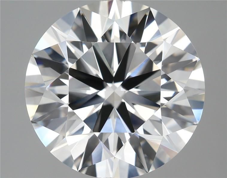 3.97 ct Round diamond