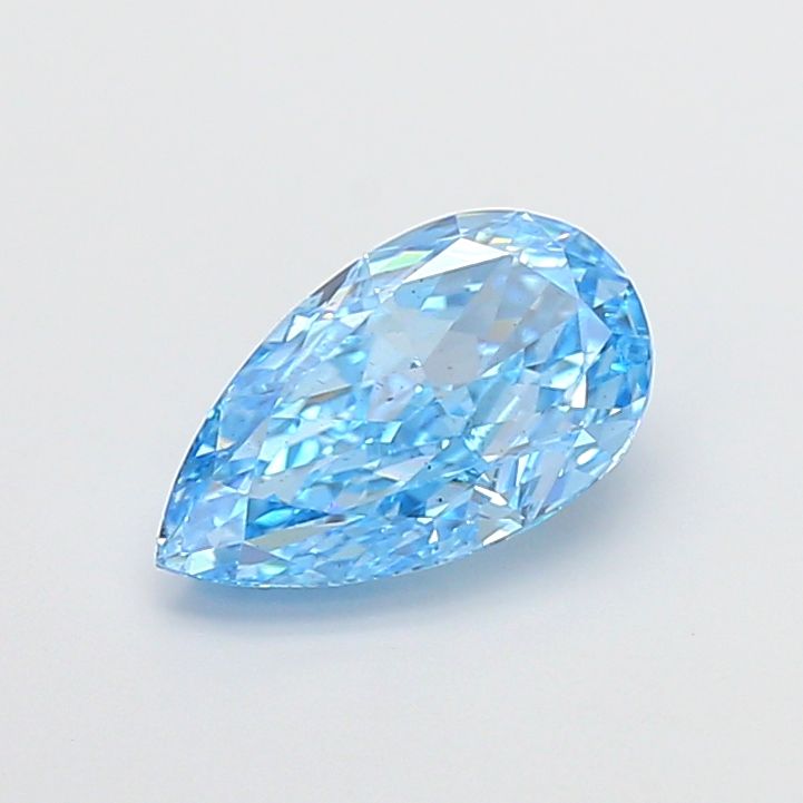 2.01 CT Fancy Vivid Blue PEAR