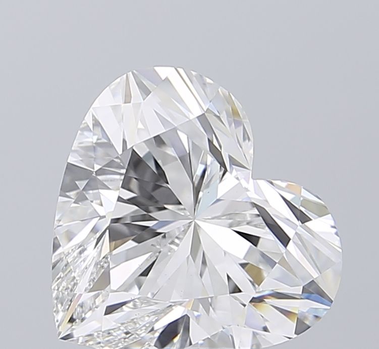3.75 ct. heart Lab Grown Diamond front image