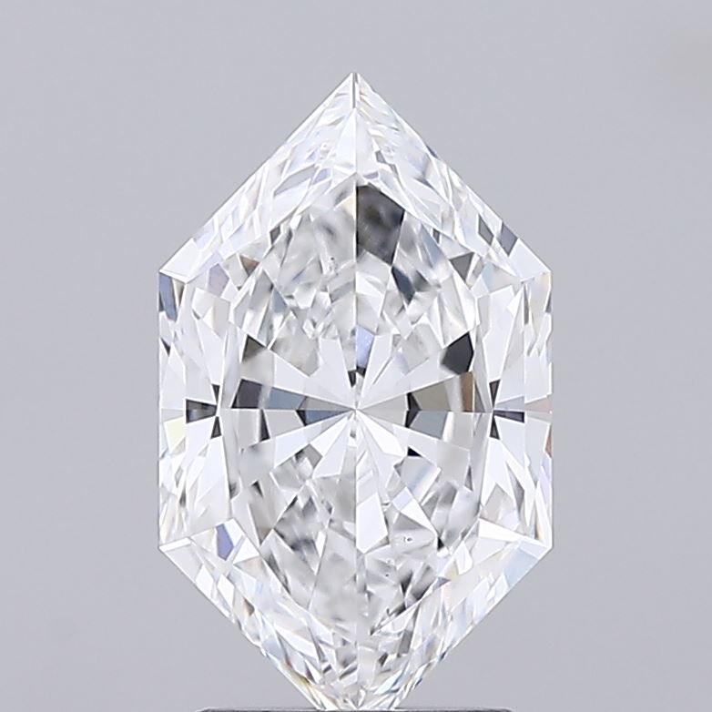 2.06 ct lab-grown Hexagonal Diamond