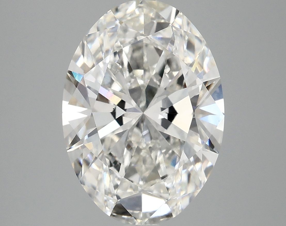 4.08 ct. oval Lab Grown Diamond front image