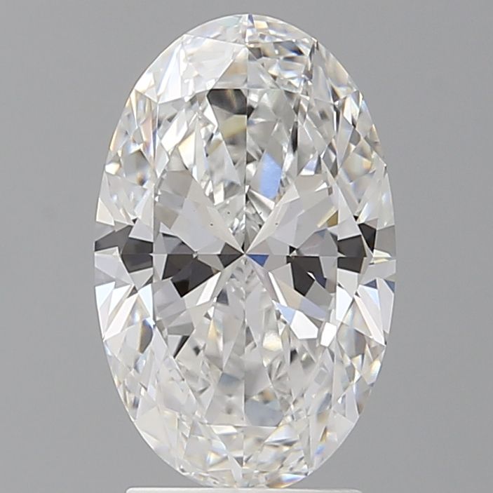2.57 ct. oval Lab Grown Diamond front image