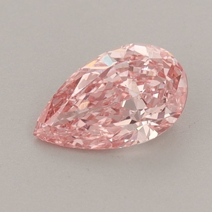 0.58 CT Fancy Vivid Pink PEAR