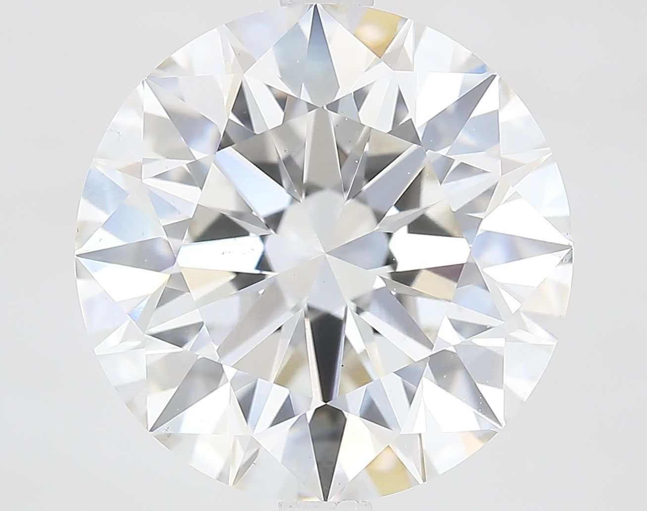 5.40 ct. round Lab Grown Diamond front image
