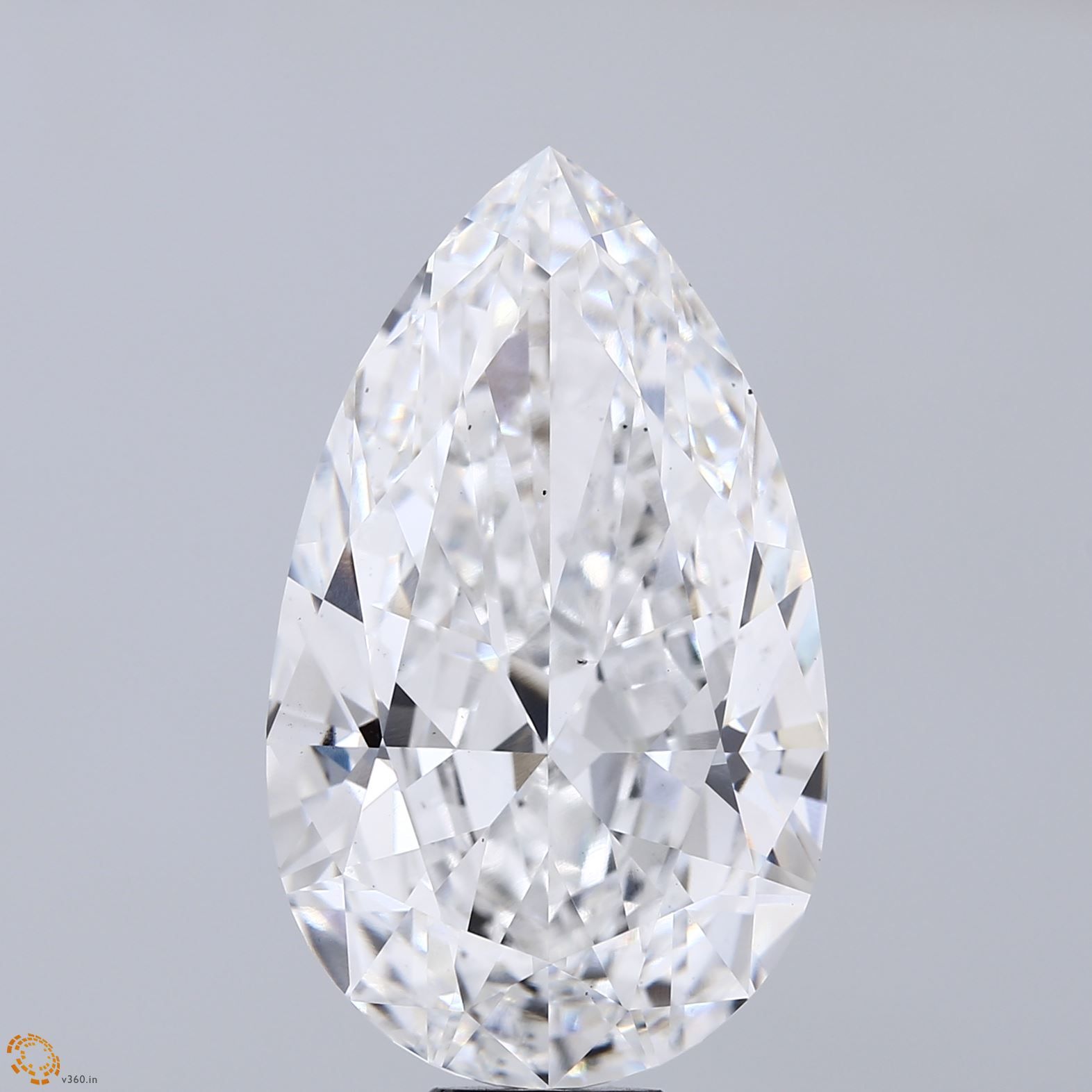 15.00 ct. pear Lab Grown Diamond front image