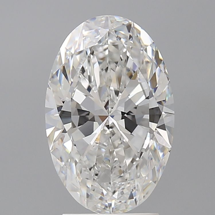 2.06 ct. oval Lab Grown Diamond front image
