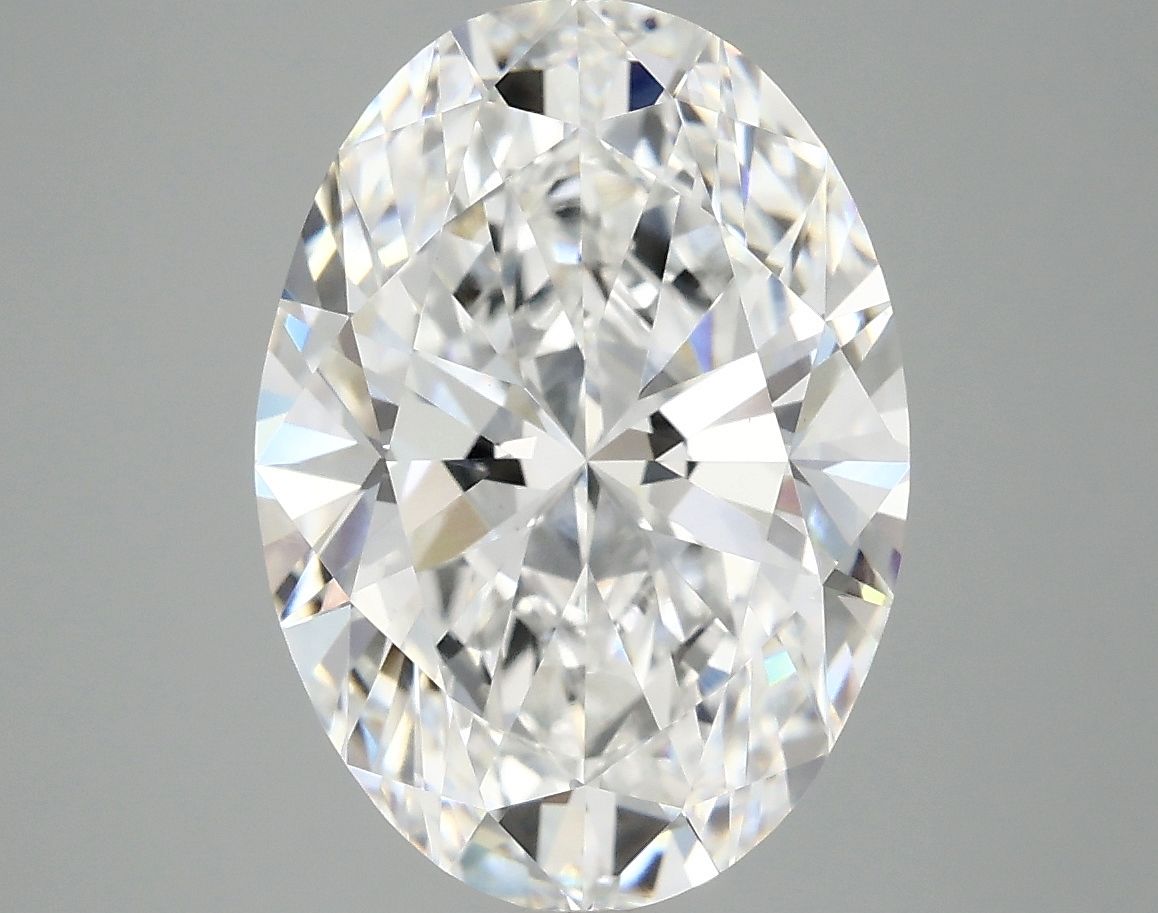 5.01 ct. oval Lab Grown Diamond front image