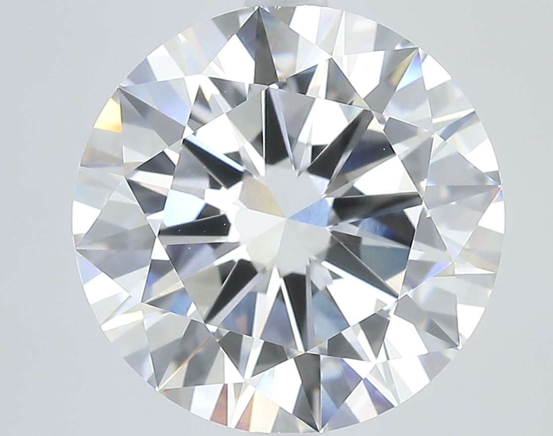 7.02 ct. round Lab Grown Diamond front image