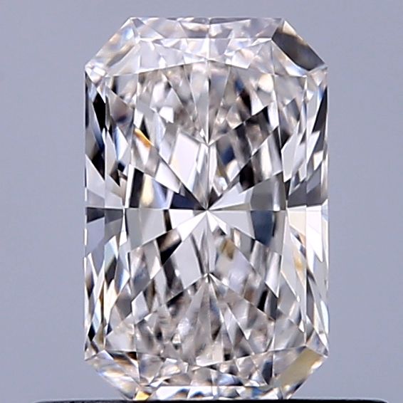 0.59 Carat F VVS2 Radiant Lab Diamond