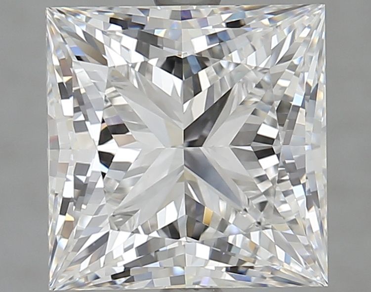 5.03 ct. princess Lab Grown Diamond front image