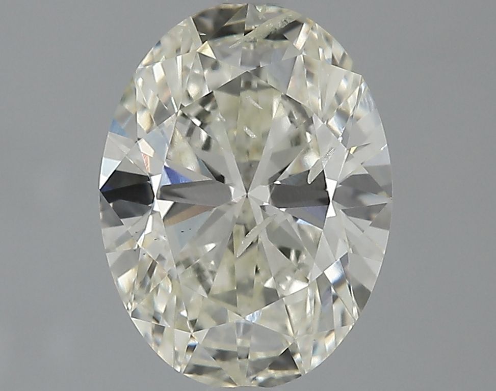 2.01 ct. oval Lab Grown Diamond front image
